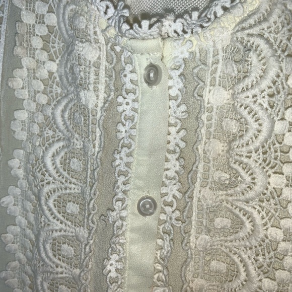 Buckle Freeway Pieced shirt embroidered crochet S - Picture 6 of 8